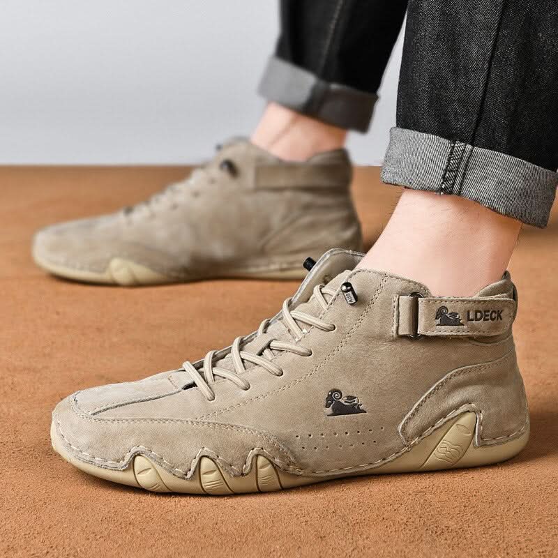 Zapatillas de cuero impermeables — Transpirables y antideslizantes, para hombre y mujer