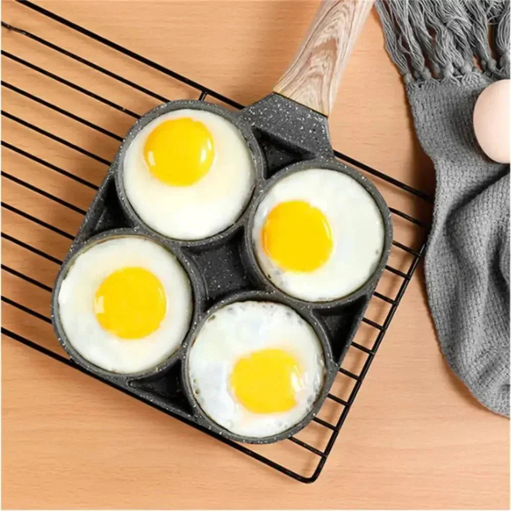 Sartén antiadherente BrightCook de cuatro cavidades
