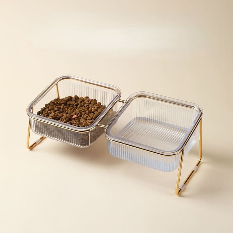 Taça de comida elevada NovaPaw — comedouro elevado para gatos e cães pequenos