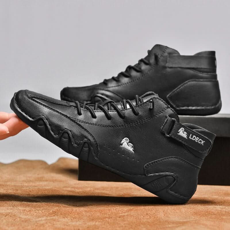 Zapatillas de cuero impermeables — Transpirables y antideslizantes, para hombre y mujer