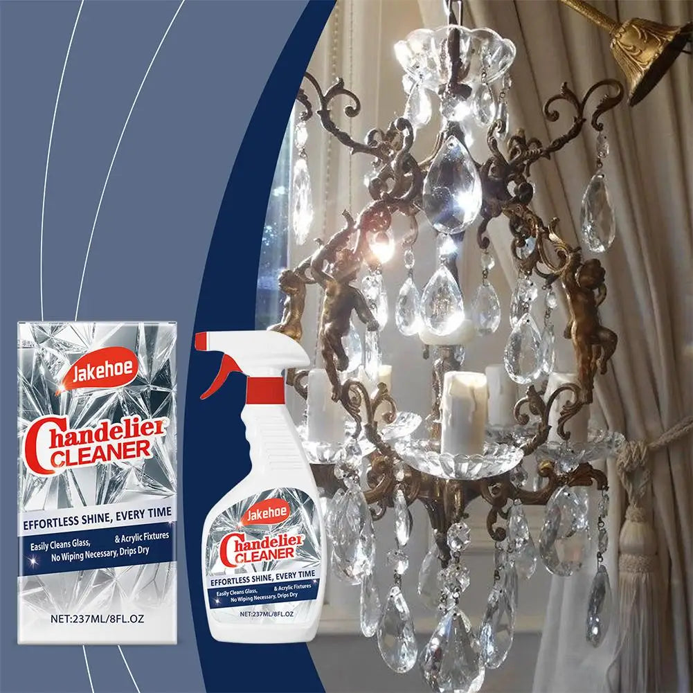 Kristálycsillár-tisztító spray, 8 oz, csíkmentes formula