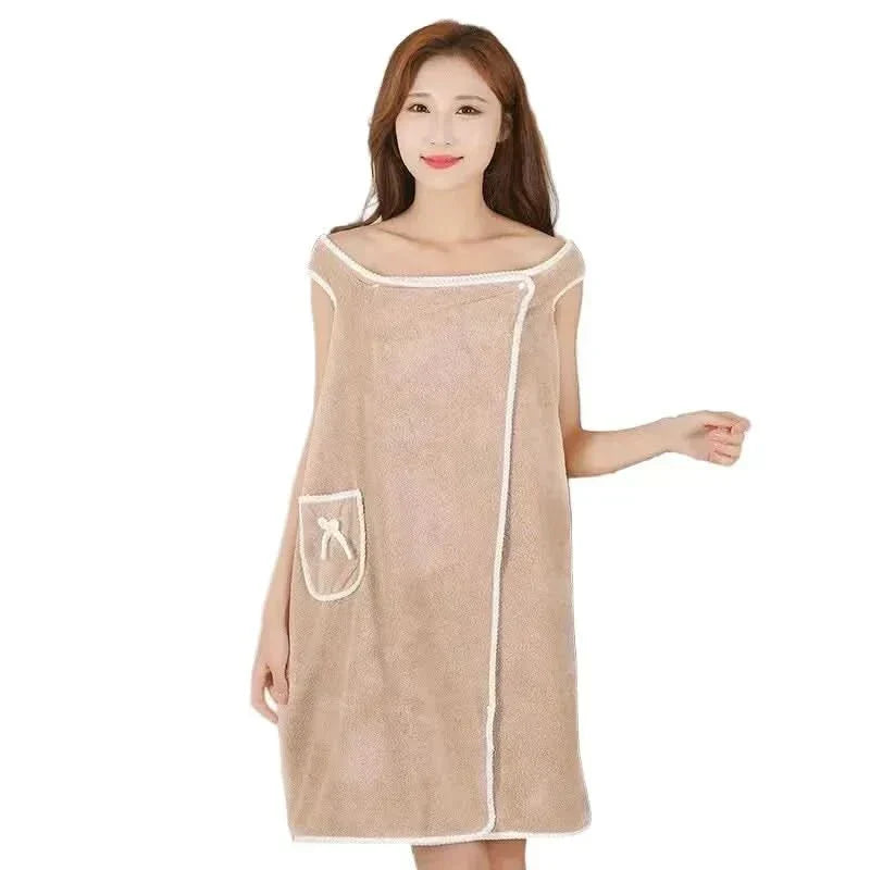 LumaWrap Portable Women's Quick Dry Bath Towel — Wrap Design