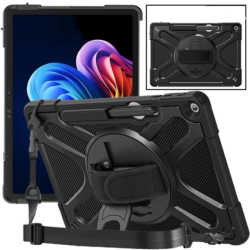 Roterende cover til Microsoft Surface Pro 12 - håndrem & støttefod