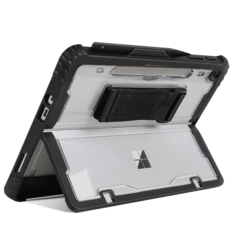 Cover til Microsoft Surface Pro & Go - formsyet skal, valgfri rem