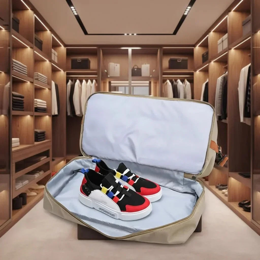 Torba podróżna typu weekender — oddzielna kieszeń na buty, miejsce na mokry ekwipunek