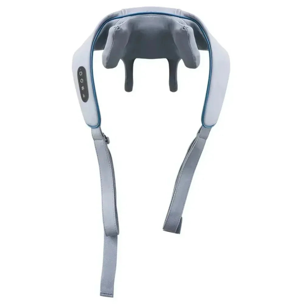 Aurora Electric Shiatsu Massager — Wrap-Style, Deep Pressure, Vibration & Magnetic Heat
