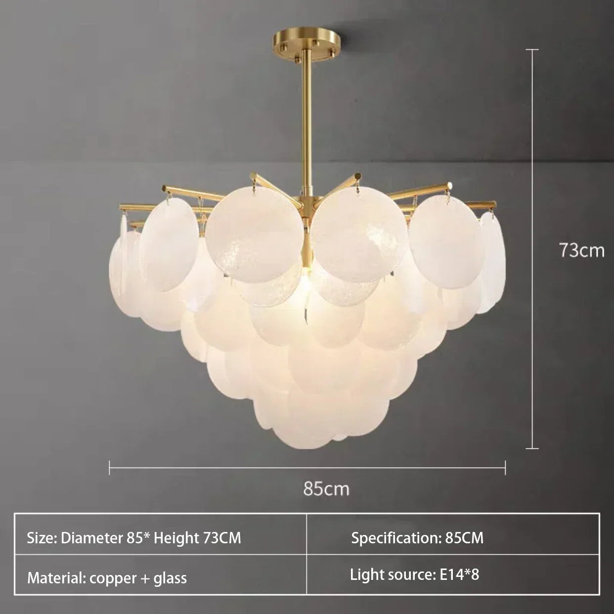 Victoria Mattglas Lampe