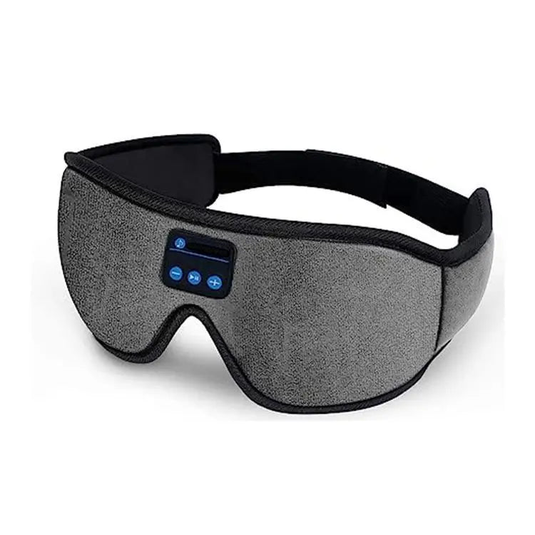 DreamWave Bluetoothスリープマスク — 3D快適メモリーフォーム音楽ヘッドバンド