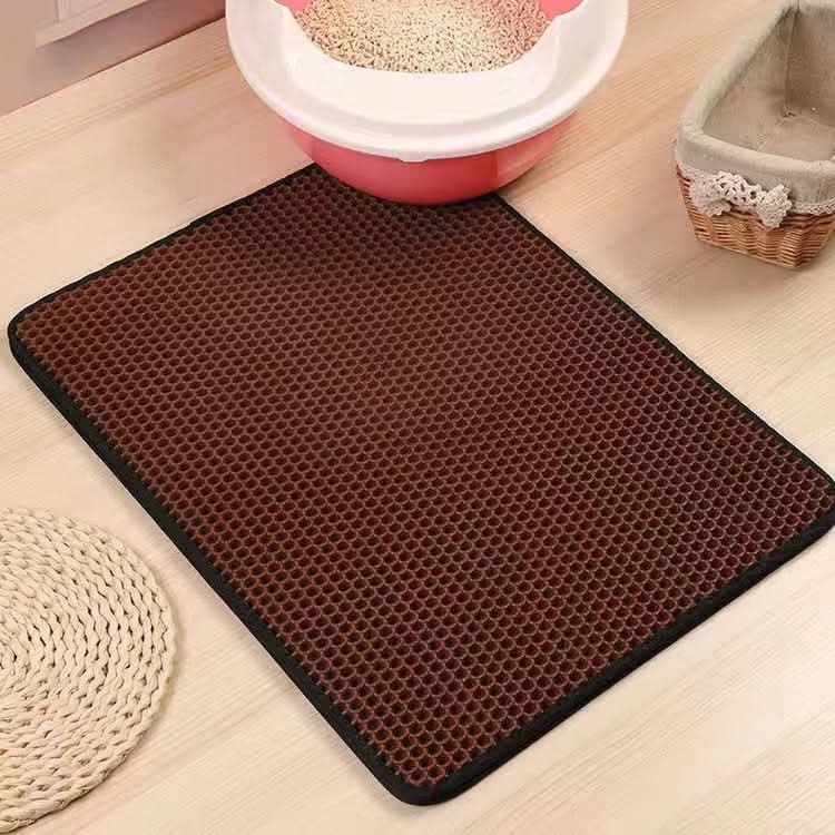 PawsGuard Non-Slip Litter Tray Mat | Durable Catch Surface