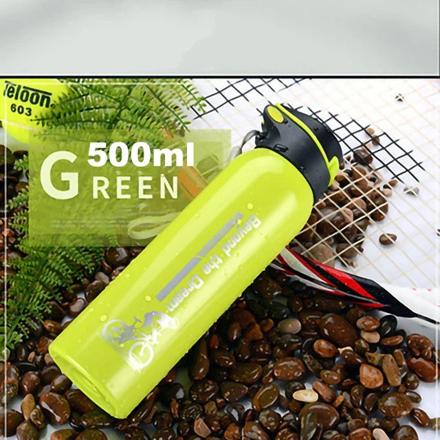 Doppelwandige Edelstahlflasche, 17 oz — Sportverschluss und Trageschlaufe