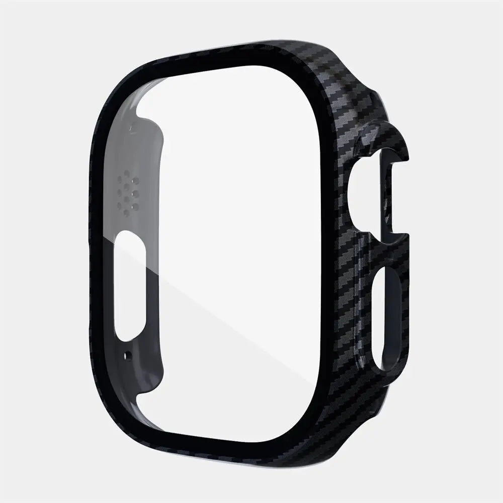 Scocca da 49mm per Apple Watch Ultra — Protezione dello schermo in vetro temperato
