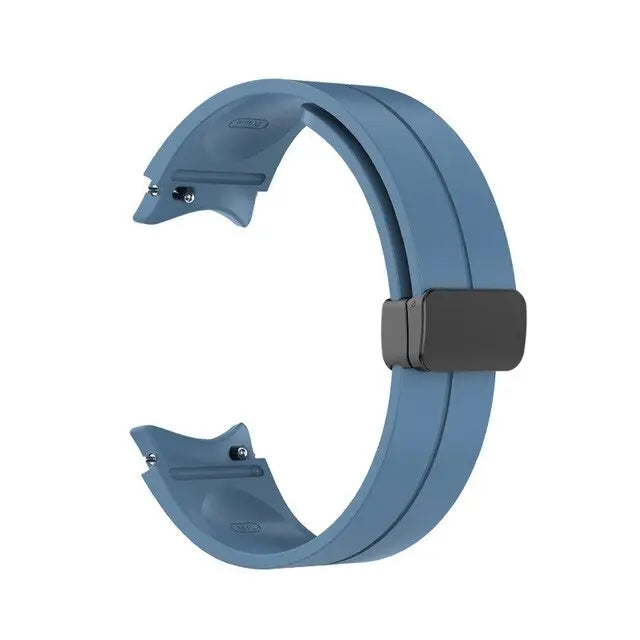 Samsung Galaxy Watch 4/5/6 Silicone Sport Strap — Adjustable, Waterproof