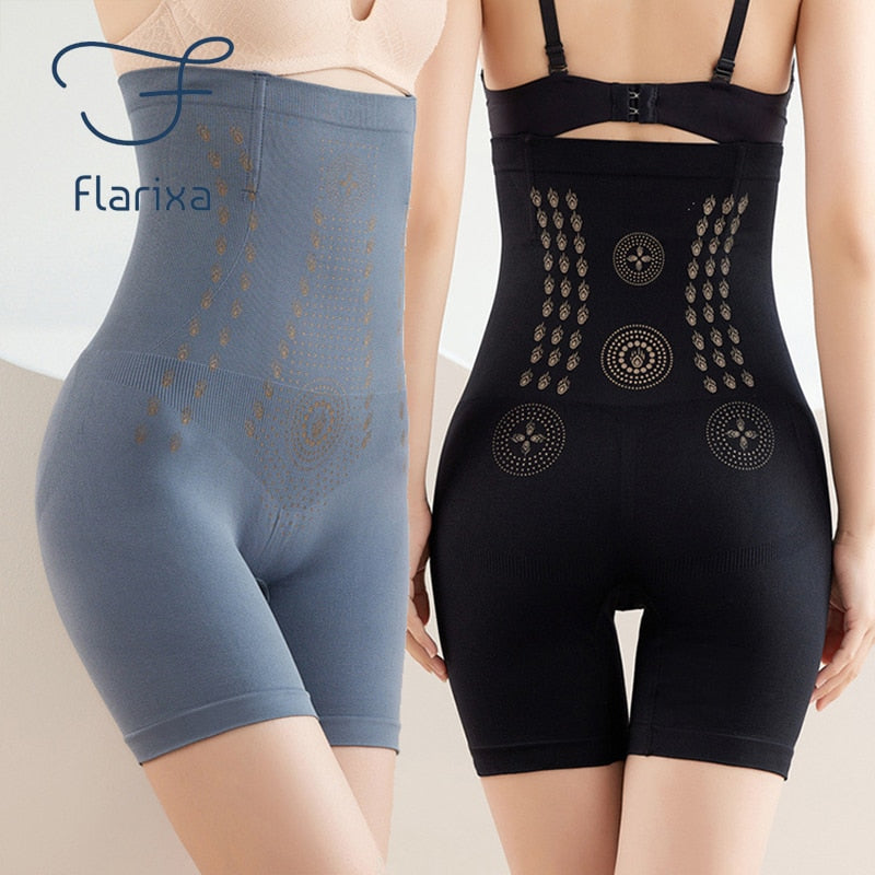 Faja moldeadora sin costuras, transpirable y de cintura alta para mujer — control del abdomen