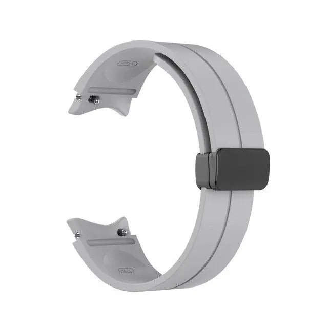 Samsung Galaxy Watch 4/5/6 Silicone Sport Strap — Adjustable, Waterproof