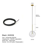 The Glass Ball Pendant lights