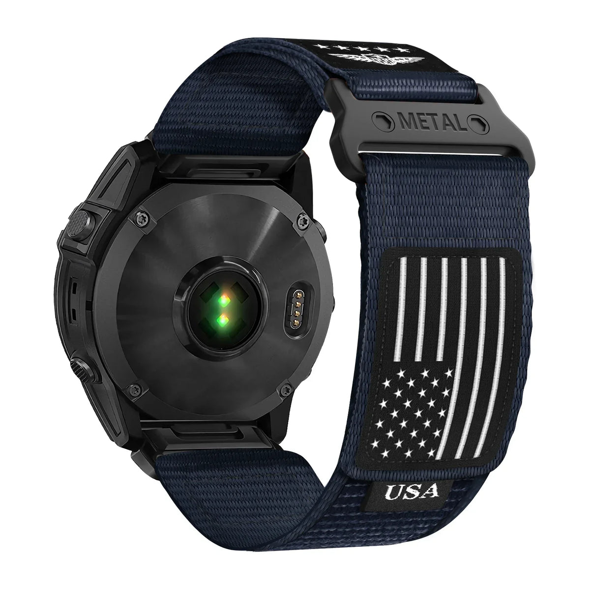 QuickFit-vevd nylonreim til Garmin Fenix — justerbar hurtigutløsning