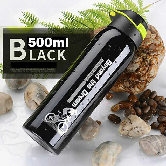Doppelwandige Edelstahlflasche, 17 oz — Sportverschluss und Trageschlaufe