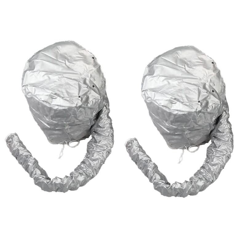 SwiftDry Hairdryer Caps Set — Two Lightweight Drying Caps