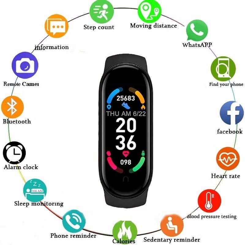 Inteligentní Bluetooth chytré hodinky NovaPulse — sledování srdečního tepu, spánku a kroků