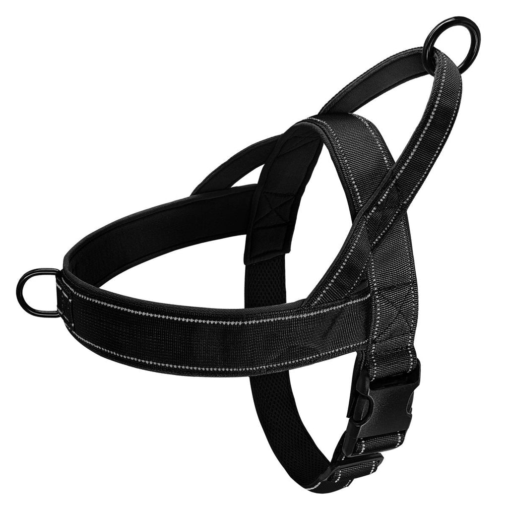 NovaGuard-reflekssele – justerbar brystdesign uten trekking, polstret håndtak