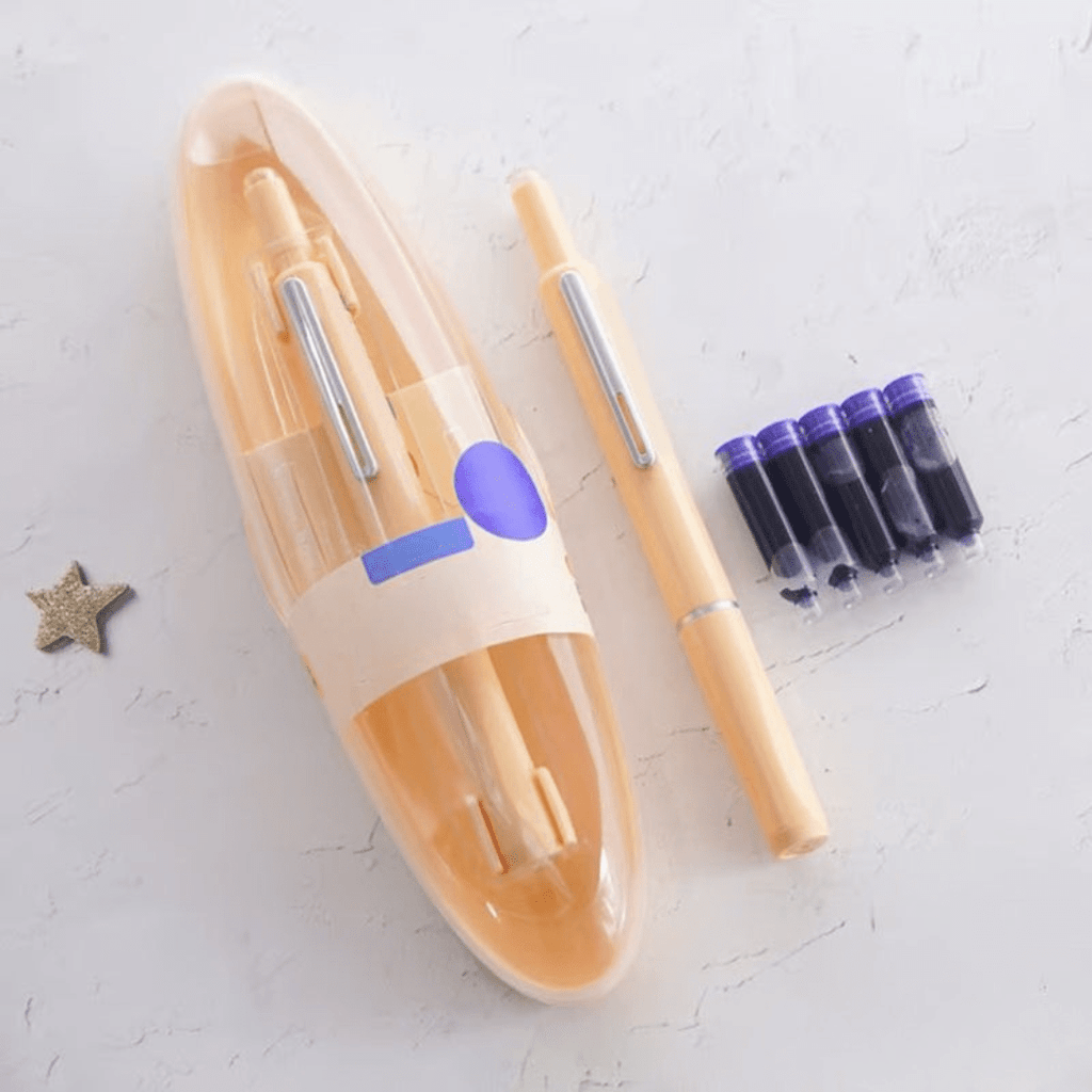 Noble Crest Elite Retractable Fountain Pen — Luxury Finish, Smooth Ink Flow Delivery