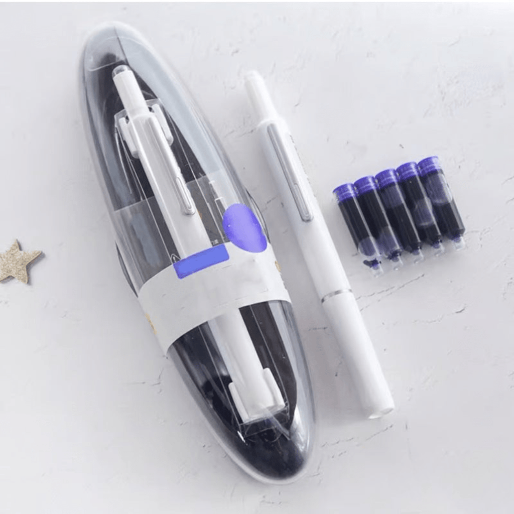 Noble Crest Elite Retractable Fountain Pen — Luxury Finish, Smooth Ink Flow Delivery