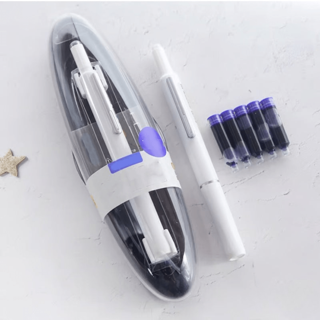 Noble Crest Elite Retractable Fountain Pen — Luxury Finish, Smooth Ink Flow Delivery
