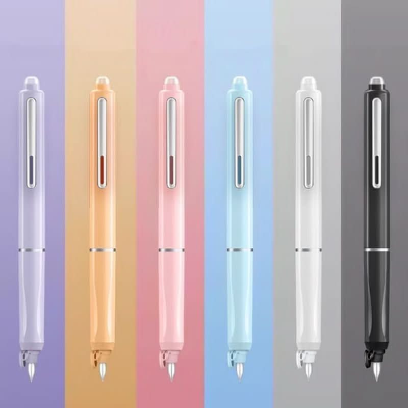 Noble Crest Elite Retractable Fountain Pen — Luxury Finish, Smooth Ink Flow Delivery