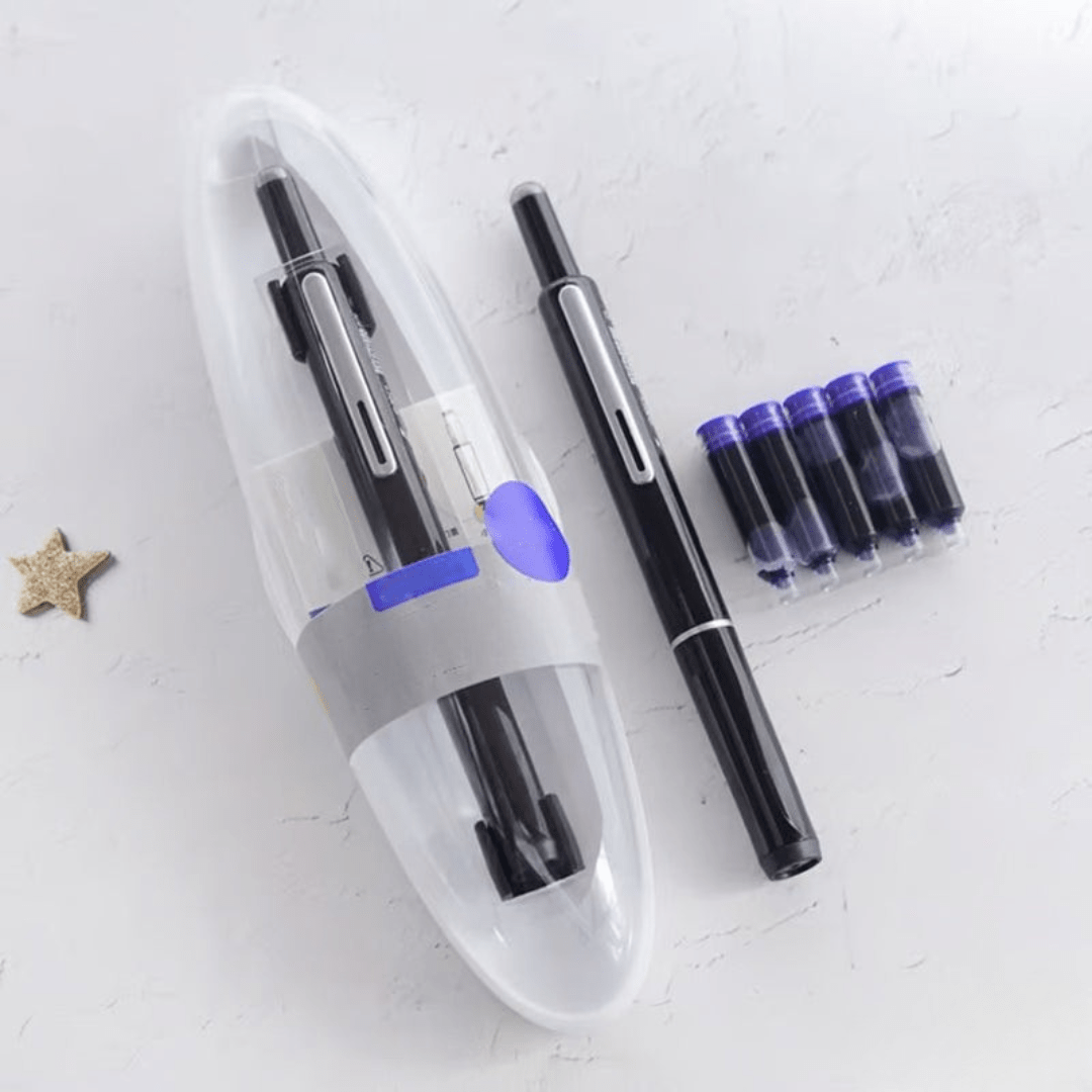 Noble Crest Elite Retractable Fountain Pen — Luxury Finish, Smooth Ink Flow Delivery