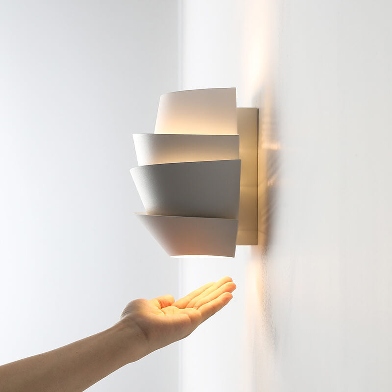 Aurelia Scandinavian Wall Lamp With Two Iron Light Points