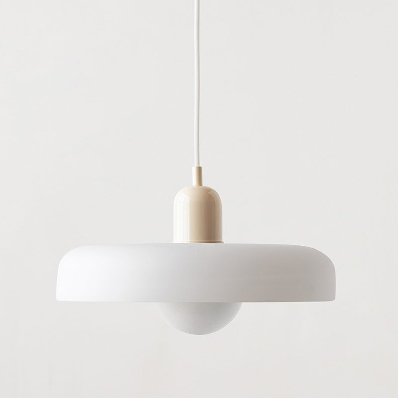 KiraGlass Geometric Bauhaus Pendant Light In Colored Glass