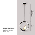 Lumina Nightbird LED Pendant Lamp, Chandelier For Kitchen And Bedroom