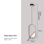 Lumina Nightbird LED Pendant Lamp, Chandelier For Kitchen And Bedroom