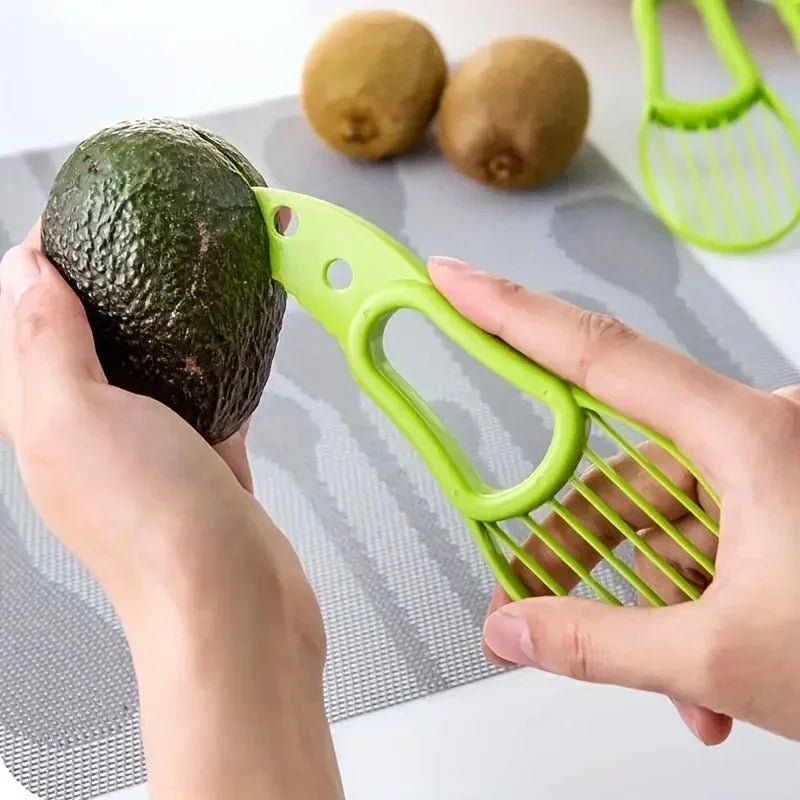 NovaMate 3-in-1 Avocado Cutter, Pitter and Spoon Tool
