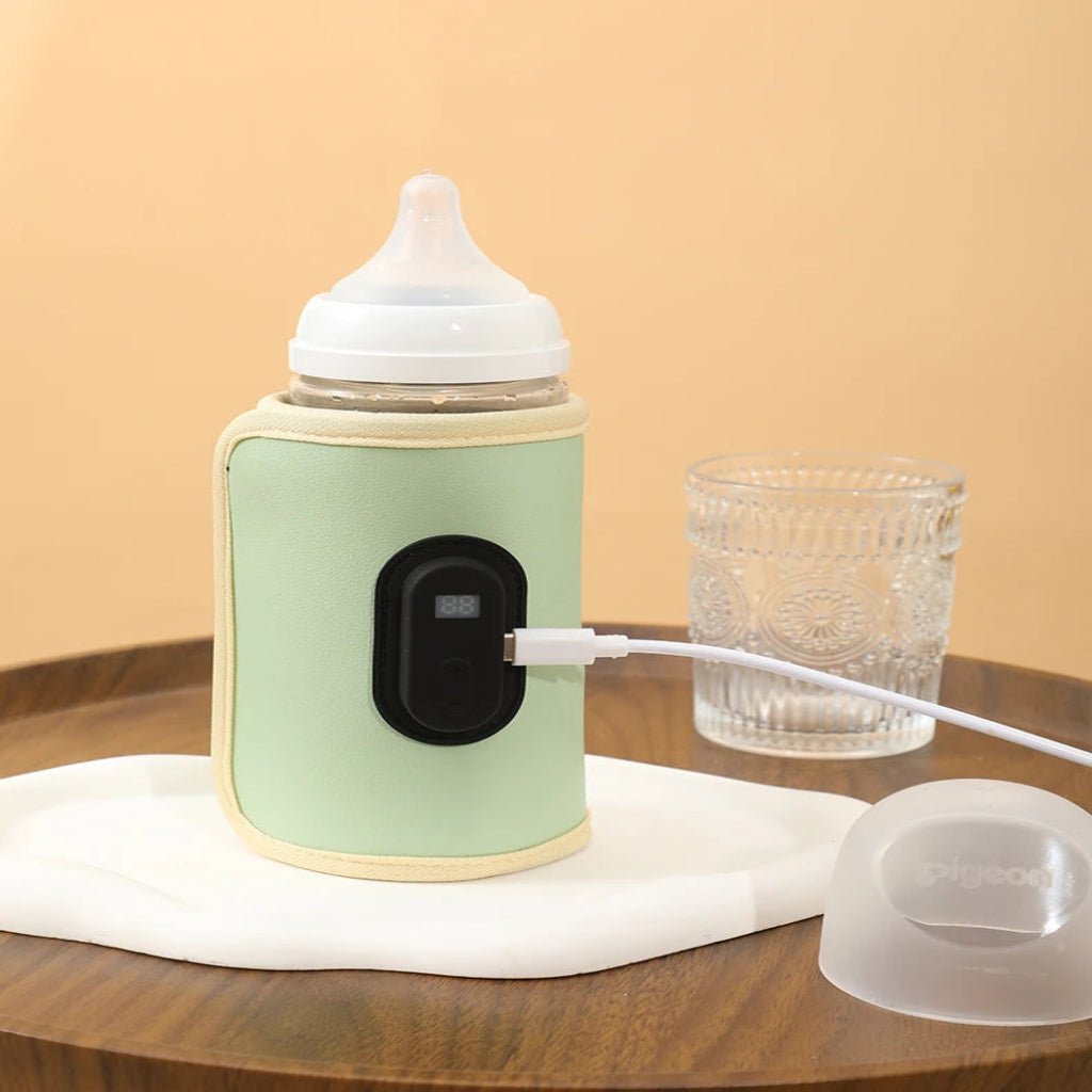LumaNest USB Milk Warmer — Adjustable Temperature Settings, Portable USB-Powered