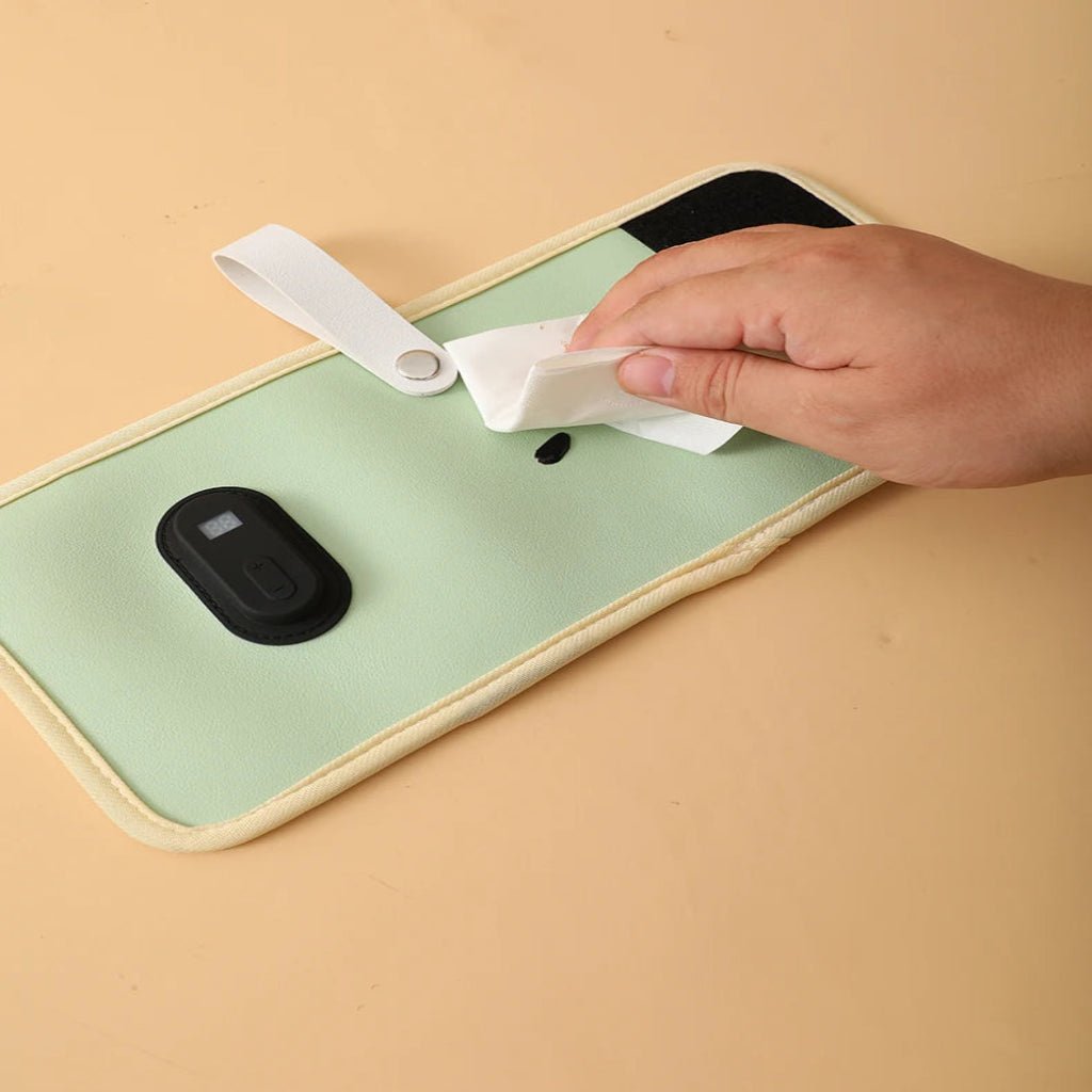 LumaNest USB Milk Warmer — Adjustable Temperature Settings, Portable USB-Powered