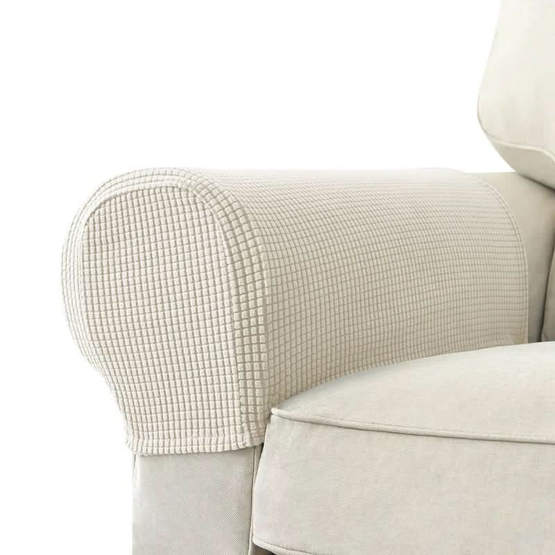 NovaGuard Waterproof Armrest Covers — Quilted Jacquard Pattern, Stain Protection