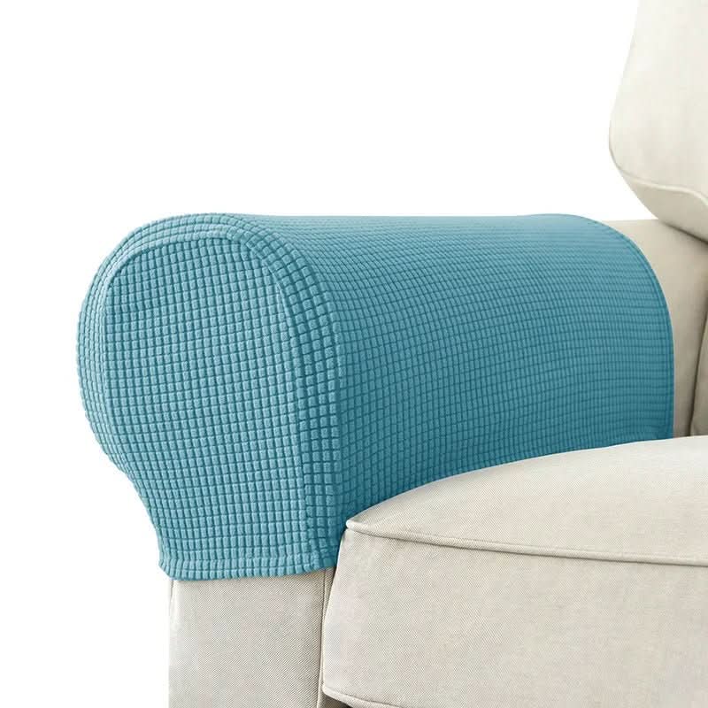 NovaGuard Waterproof Armrest Covers — Quilted Jacquard Pattern, Stain Protection
