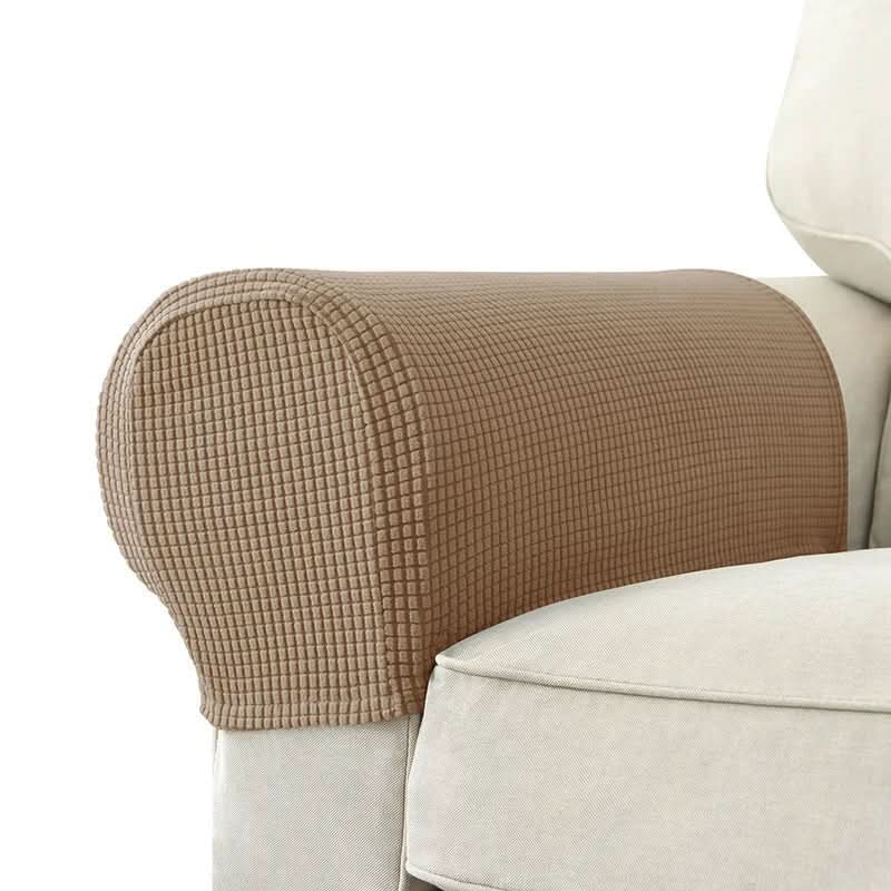 NovaGuard Waterproof Armrest Covers — Quilted Jacquard Pattern, Stain Protection