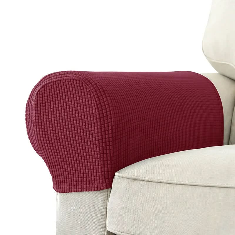 NovaGuard Waterproof Armrest Covers — Quilted Jacquard Pattern, Stain Protection