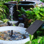 6-in-1 Solar Fountain with 4 Nozzles for Garden & Pond - Euroselle
