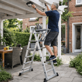 SafeStep Pro Non Slip Ladder Platform — Sturdy Anti-Skid Stabilizer Base