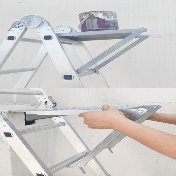 SafeStep Pro Non Slip Ladder Platform — Sturdy Anti-Skid Stabilizer Base