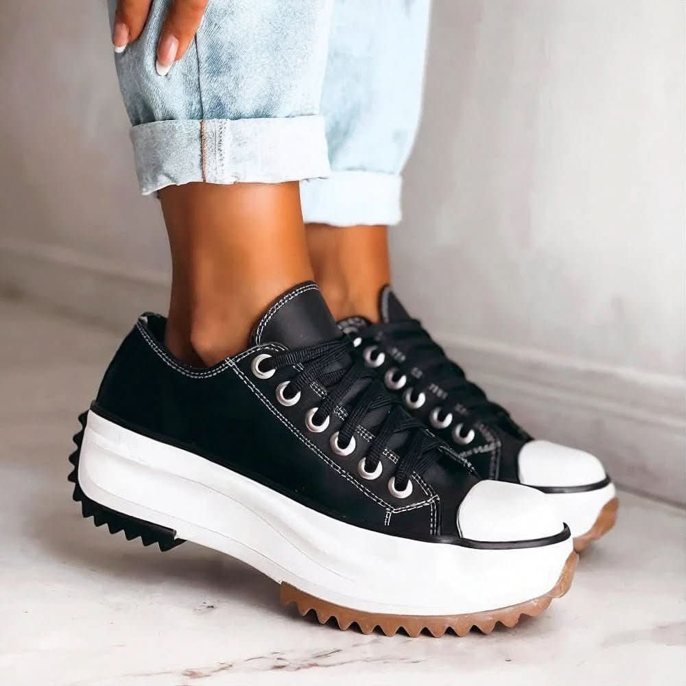 NovaStride Flex Walking-Sneaker — Orthopädische Dämpfung und klassische Silhouette