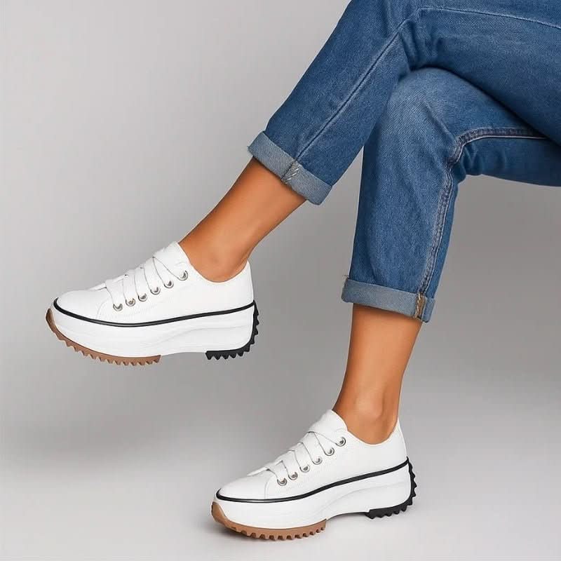 NovaStride Flex Walking-Sneaker — Orthopädische Dämpfung und klassische Silhouette