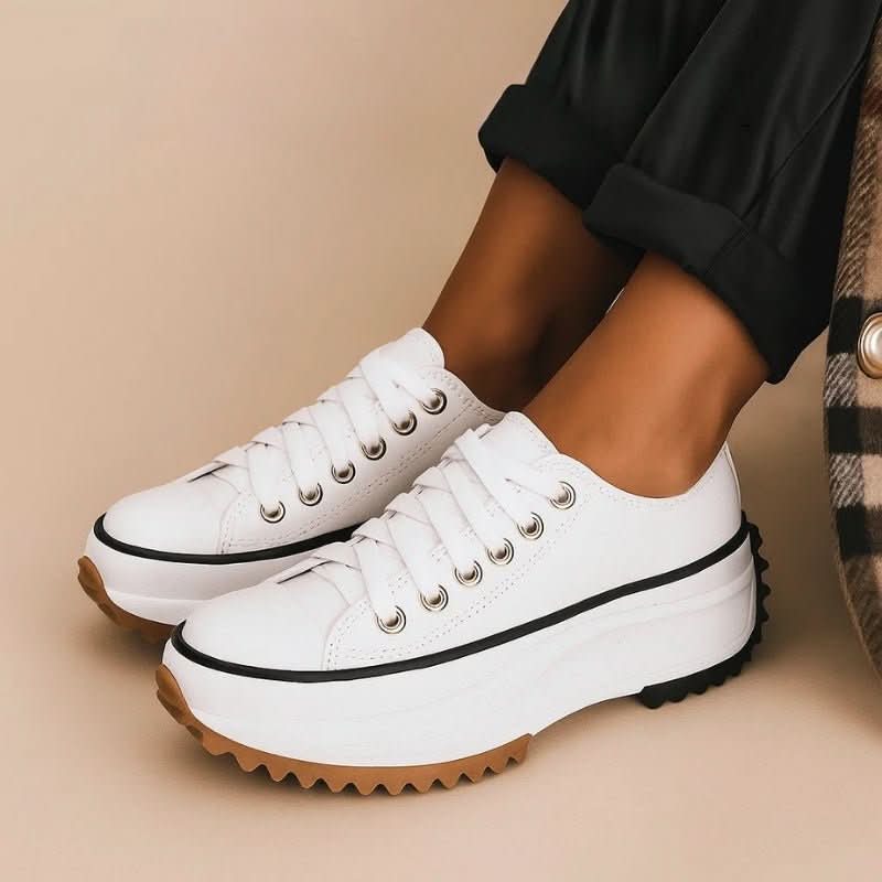 NovaStride Flex Walking-Sneaker — Orthopädische Dämpfung und klassische Silhouette