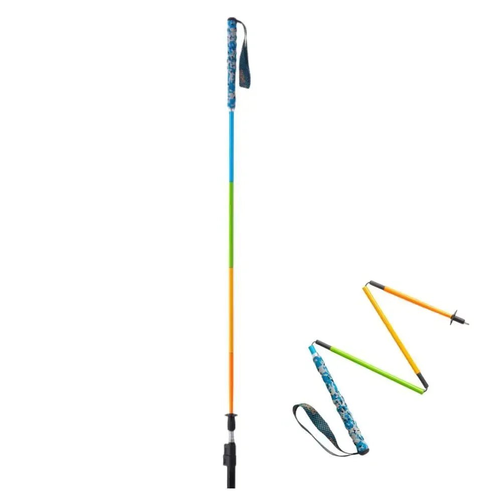 EverPeak Ultralight Carbon Fiber Trekking Poles — Five-Section Collapsible Design