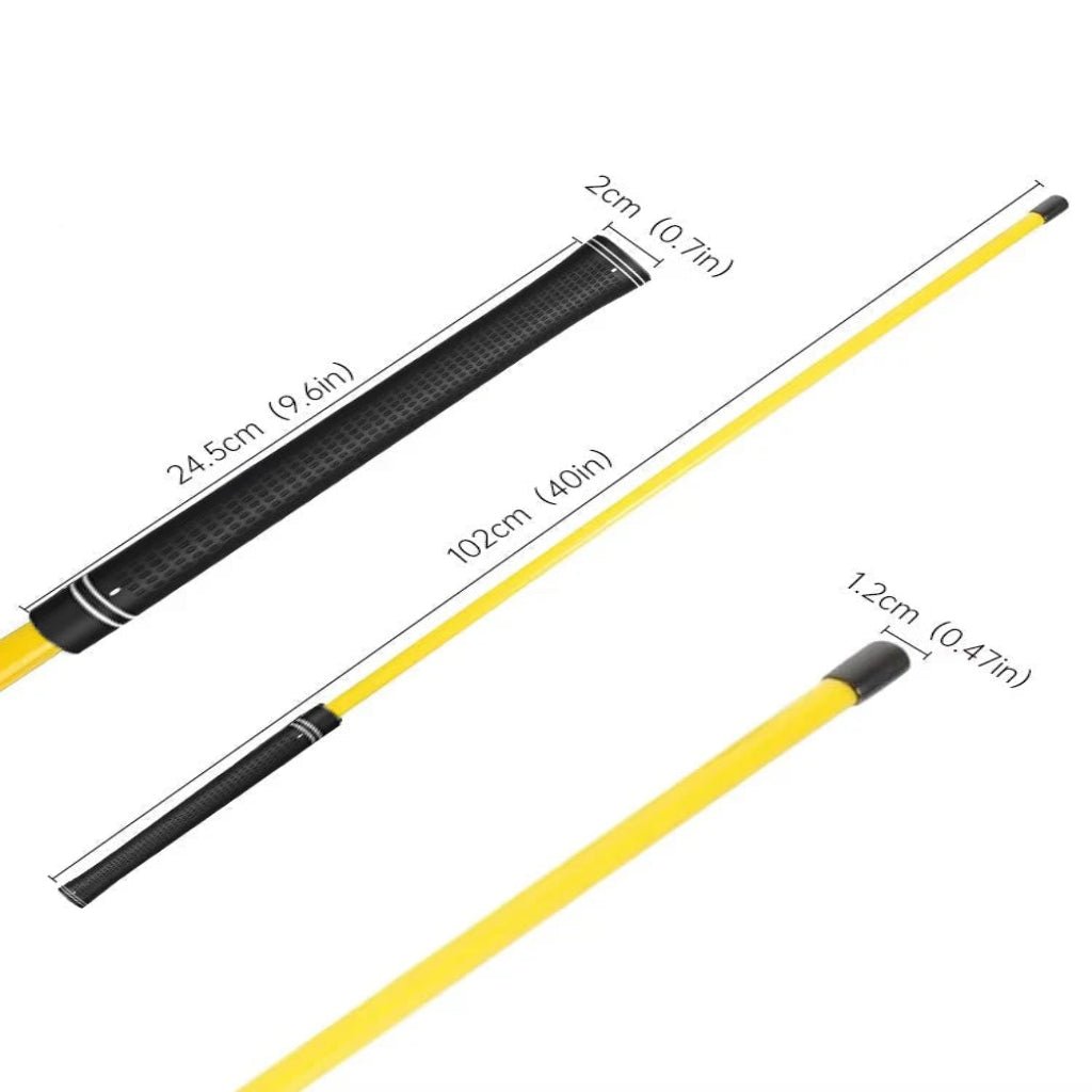 Allenatore compatto per lo swing nel golf PulseSwing - Allineamento preciso di mani e corpo