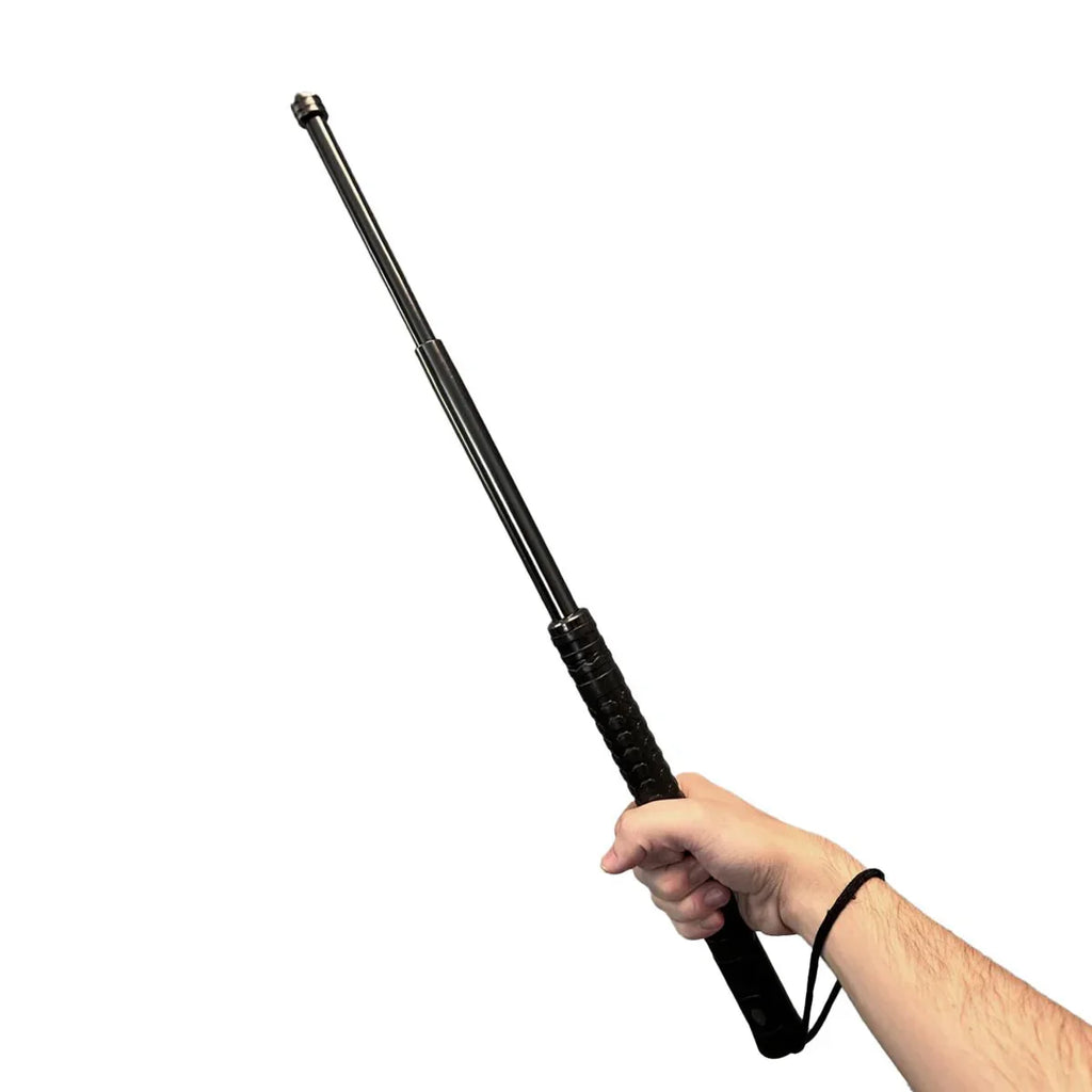 Skládací ocelová vycházková hůl — 15.8 oz, automatické rozložení