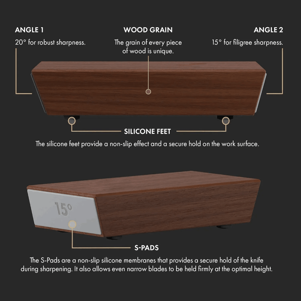EdgeForge Pro Diamond-Coated Roller Knife Sharpener — Instant Blade Revival